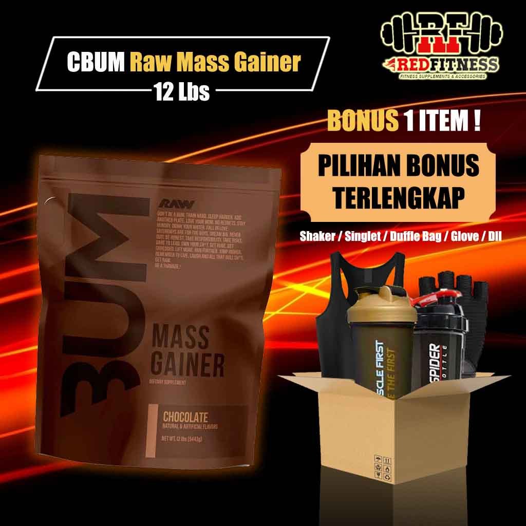 CBUM RAW Mass Gainer 12 LBS / Susu Weight Gainer BPOM