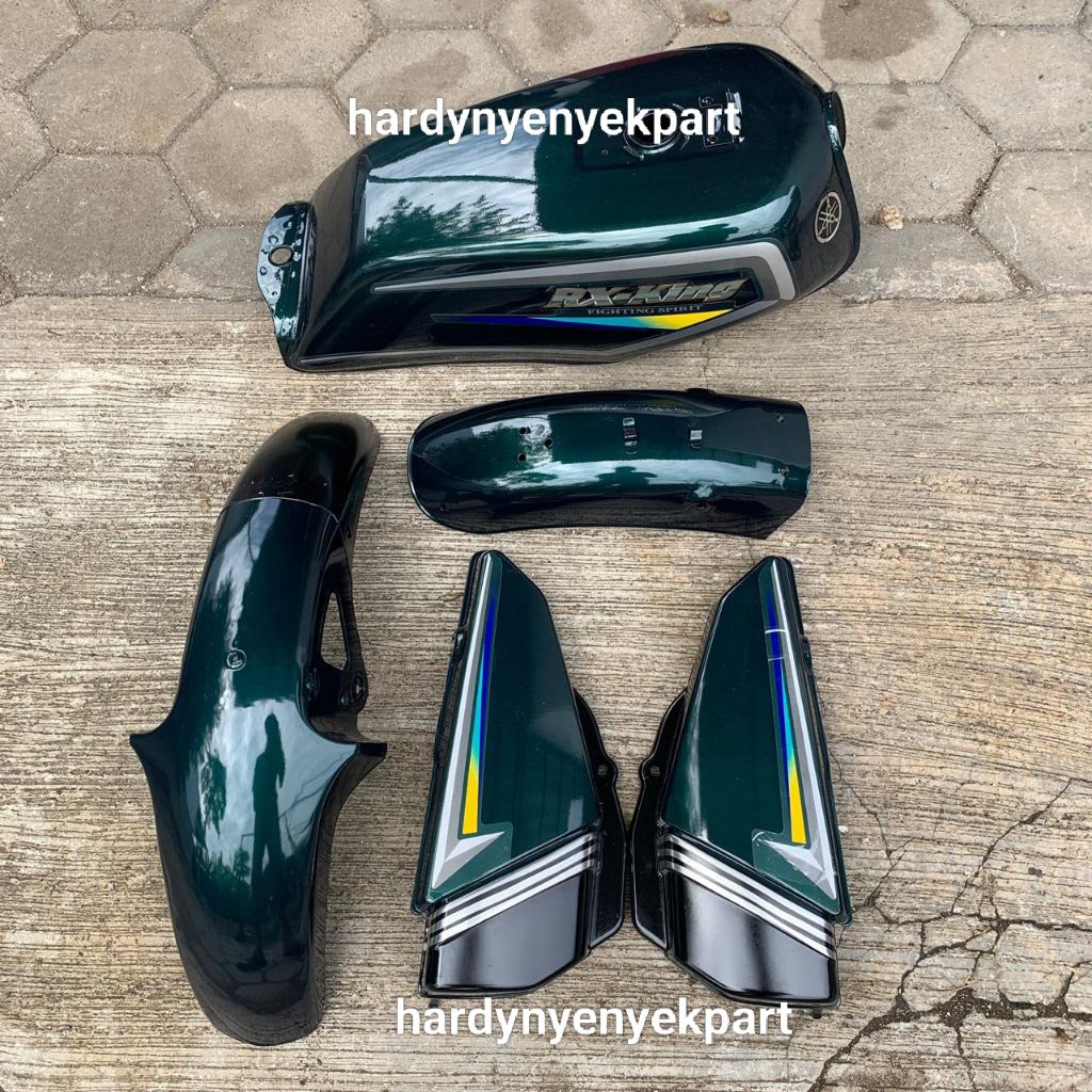 body body tangki Fullset RX king RX king new hijau botol tahun 2002-2008