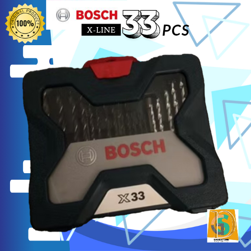 Bosch Mata Bor Kombinasi X-line Set 33 pcs Bosch Mata Bor Obeng 33pcs