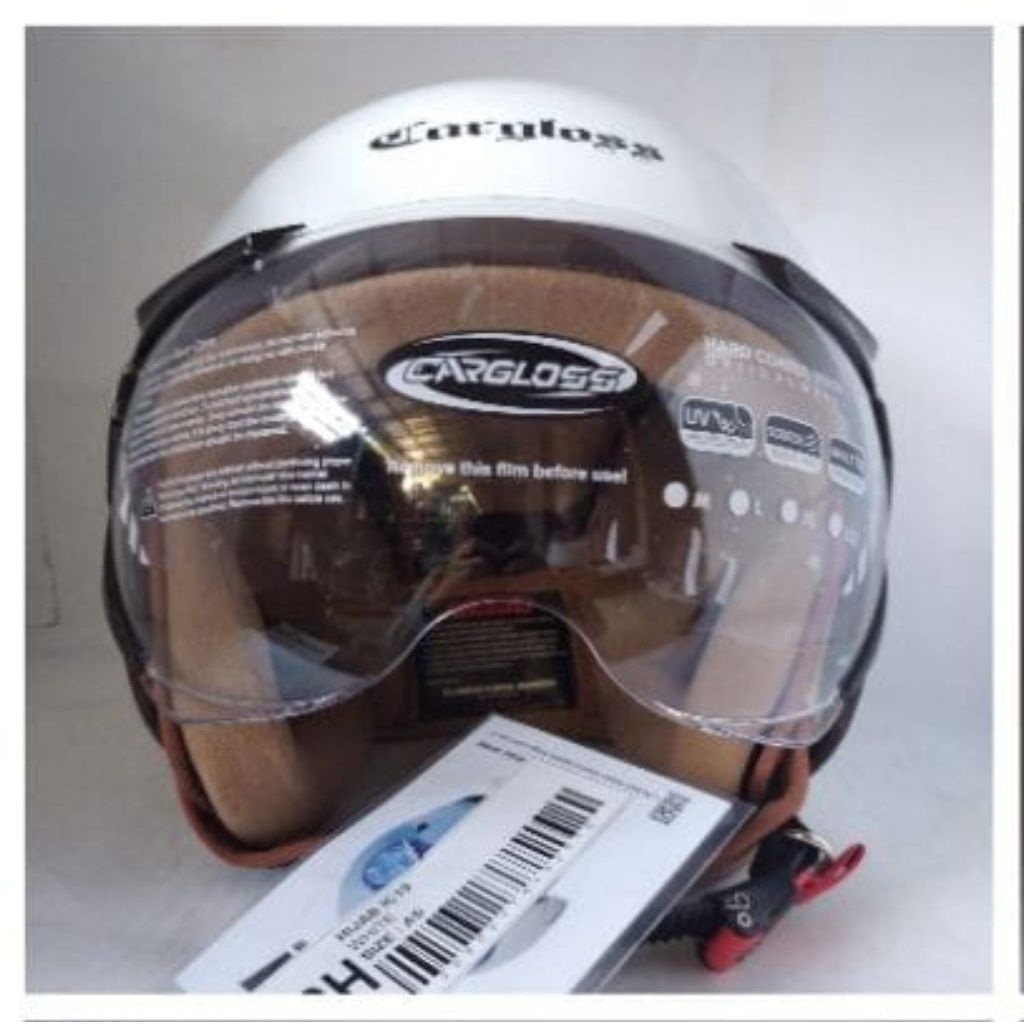 HELM CARGLOSS YRH HIJAB ORIGINAL PUTIH