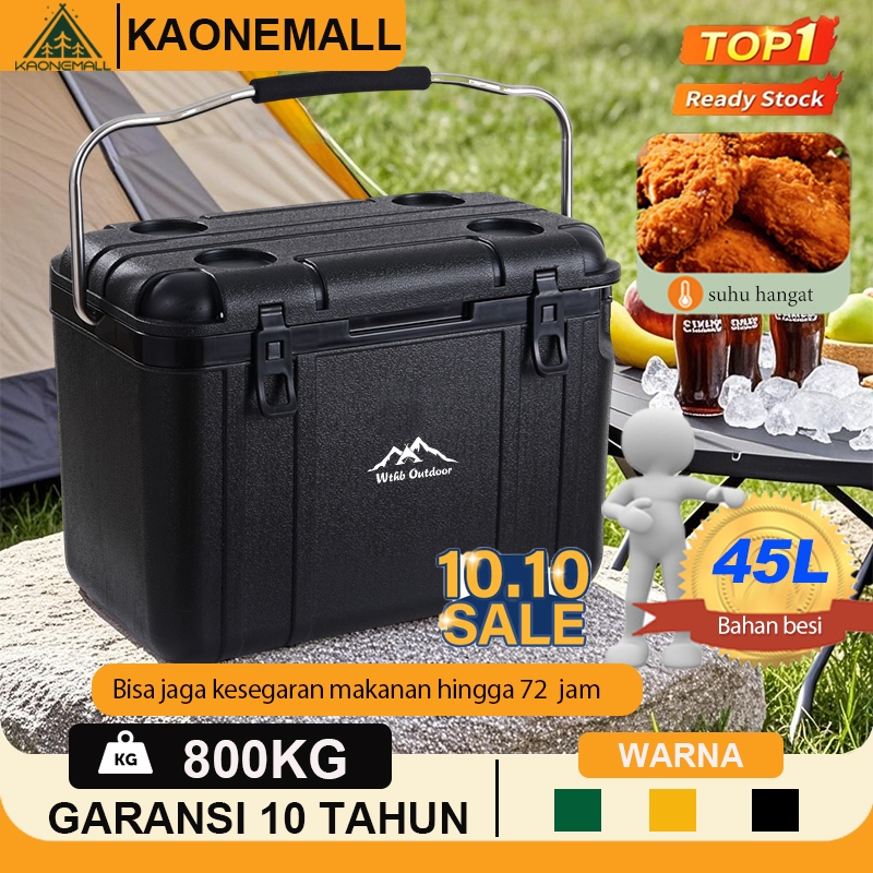 Cooler Box 40L Tetap Segar Penyimpanan  pendingin box es batu tahan lama Box Es Container Pendingin 