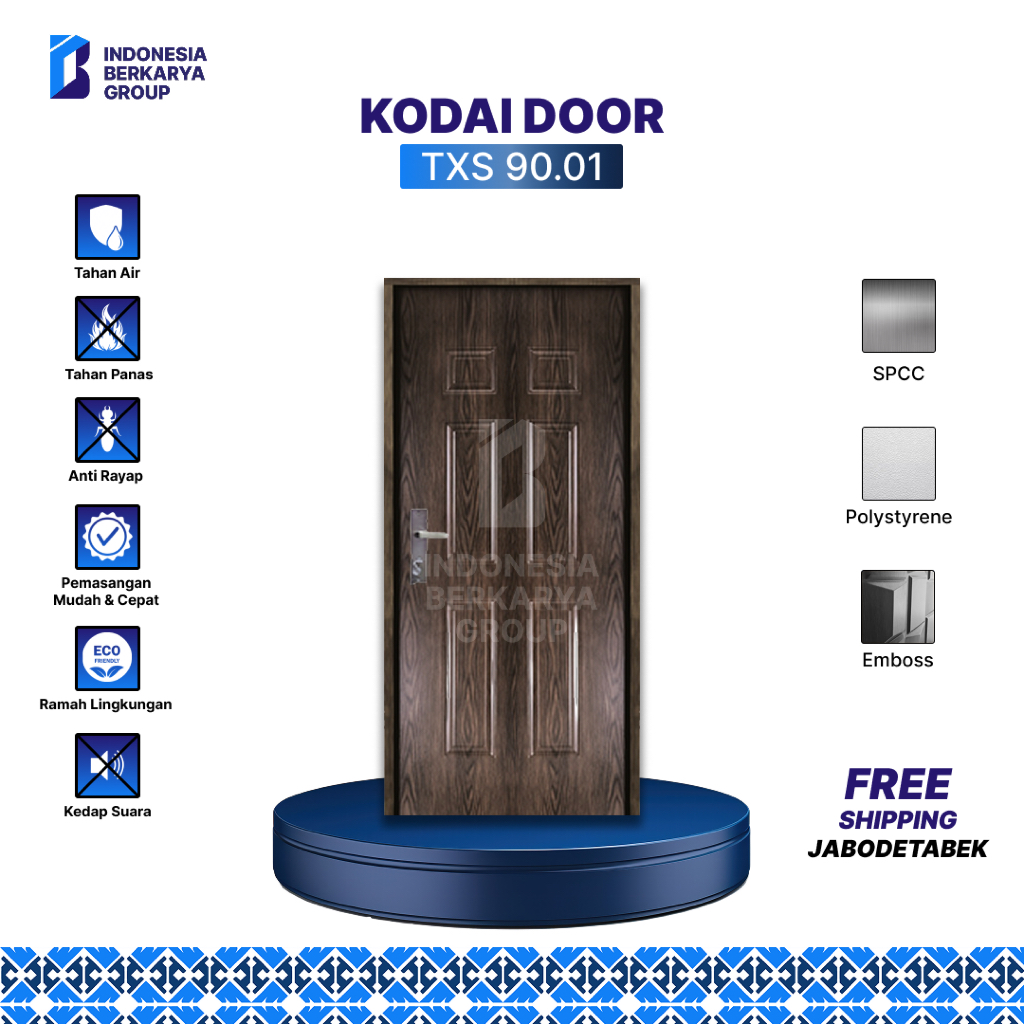 Pintu Baja Kodai Steel Door TXS 90.01