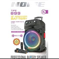 Speaker Aktif 18 Inch Noise 899-SII Bluetooth Trolley Portable Speaker