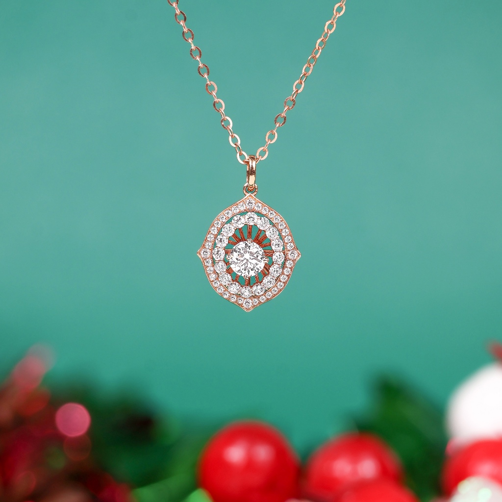 Kalung Berlian Eropa Model Jennifer Setting - JB Berlian