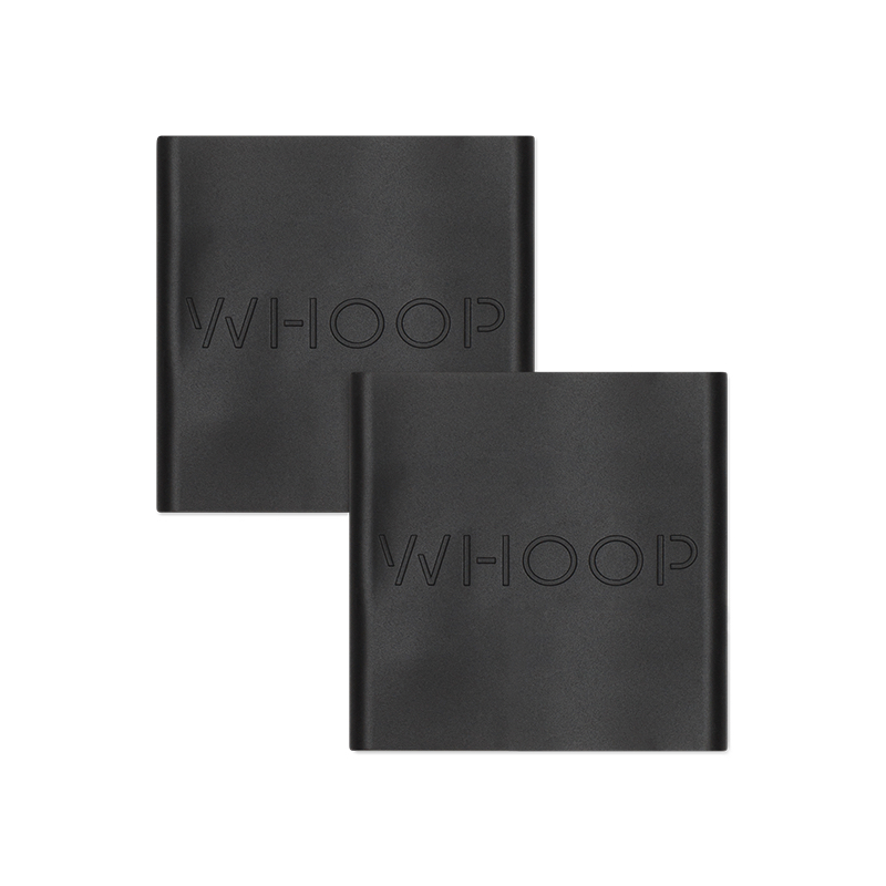 Whoop Black Hydrosleeve (2-Pack). WHOOP 4.0, WHOOP 5.0 & WHOOP MG Compatible. Aksesoris Official