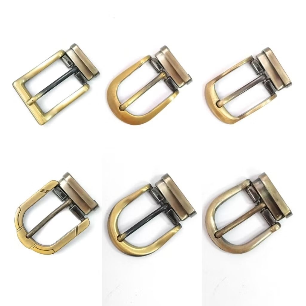 GESPER KEPALA IKAT PINGGANG KULIT 3CM