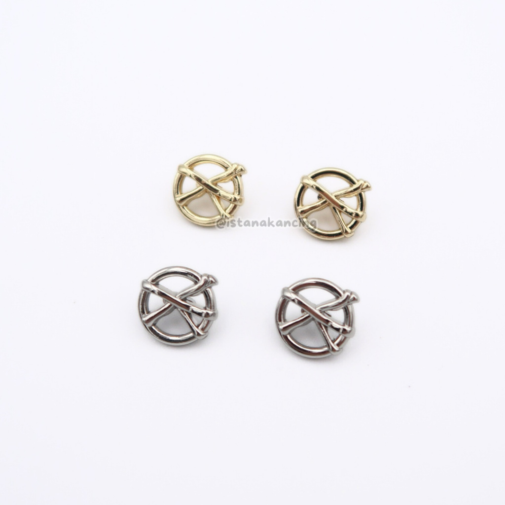 Kancing Jamur Kecil Connor Button | Aksesoris Kancing Kemeja Blazer Dress Unik Kecil Premium Button 
