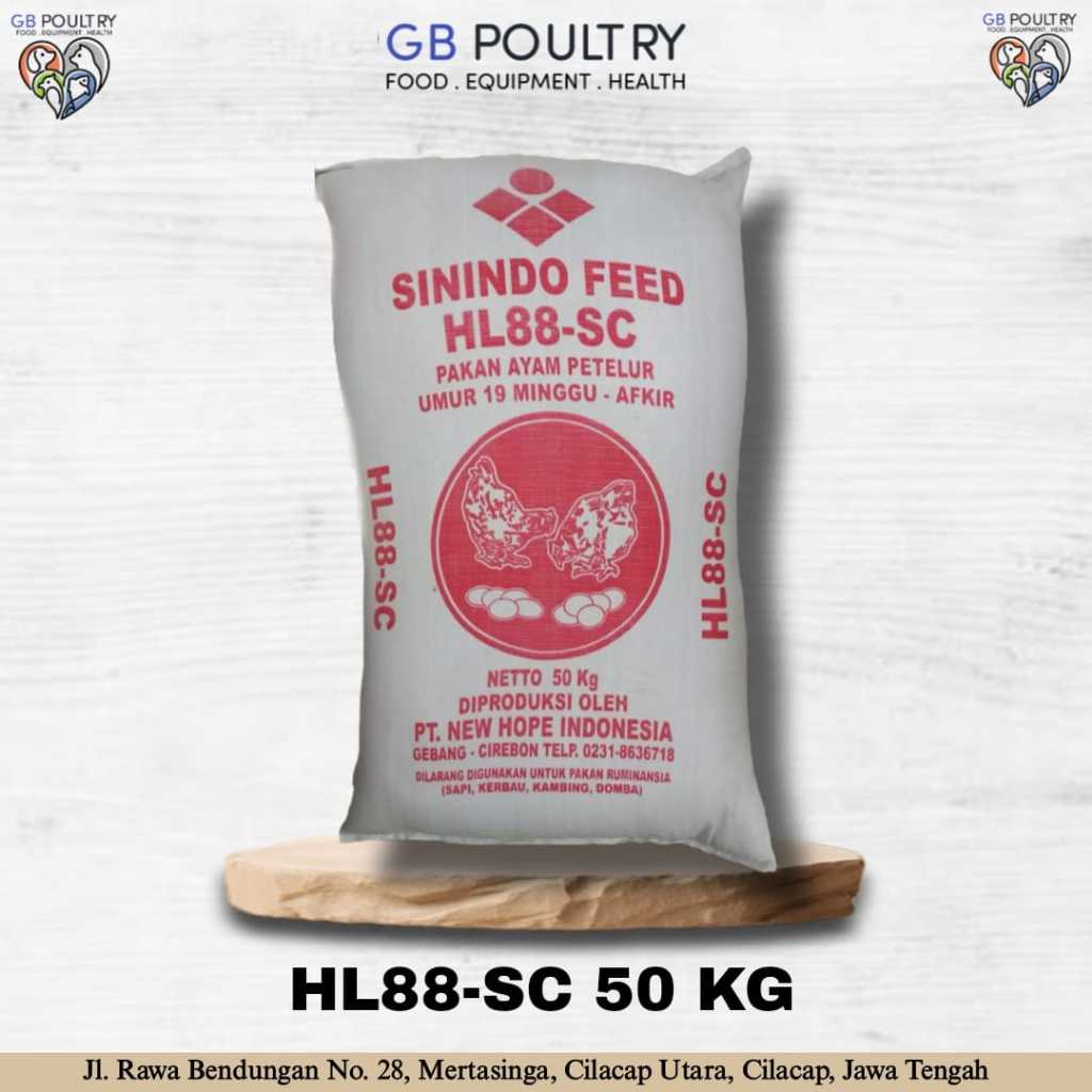 HL88-SC Pakan ayam petelur 1 zak 50 kg