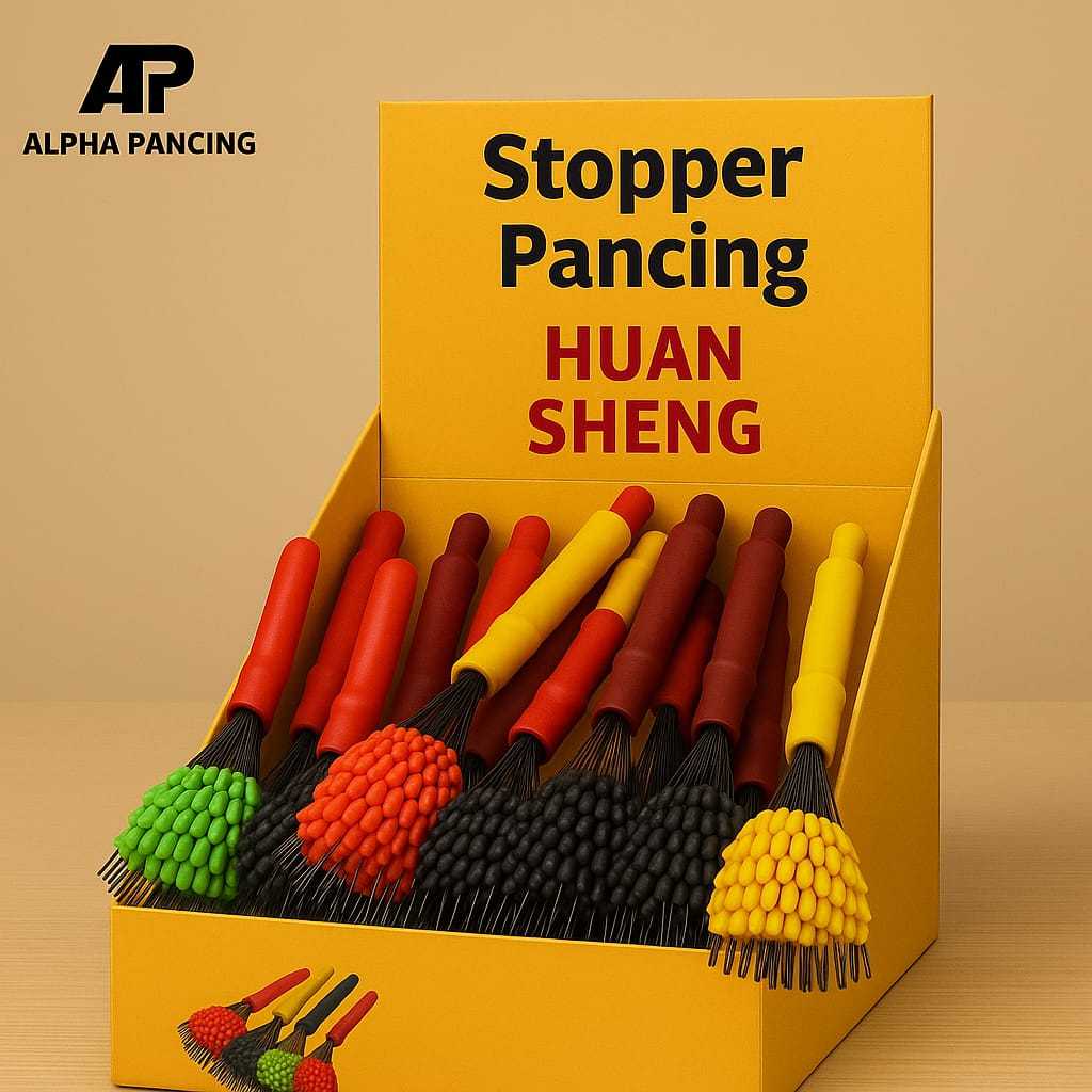 Stopper Pancing HuanSheng isi 100Pcs / Pembatas Pelampung / Stopper Pelampung