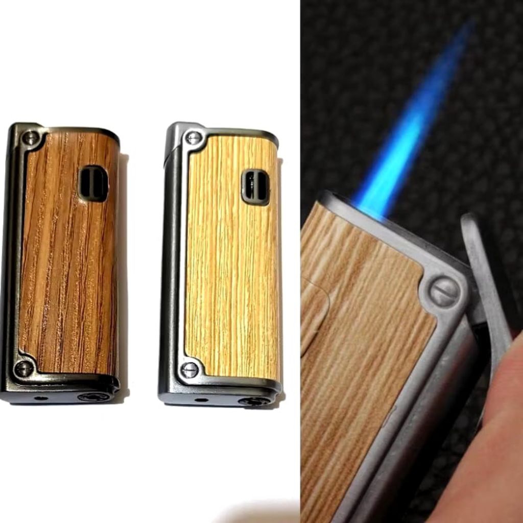 Korek Api Las Klasik Motif Kayu Korek Api Gas Isi Ulang