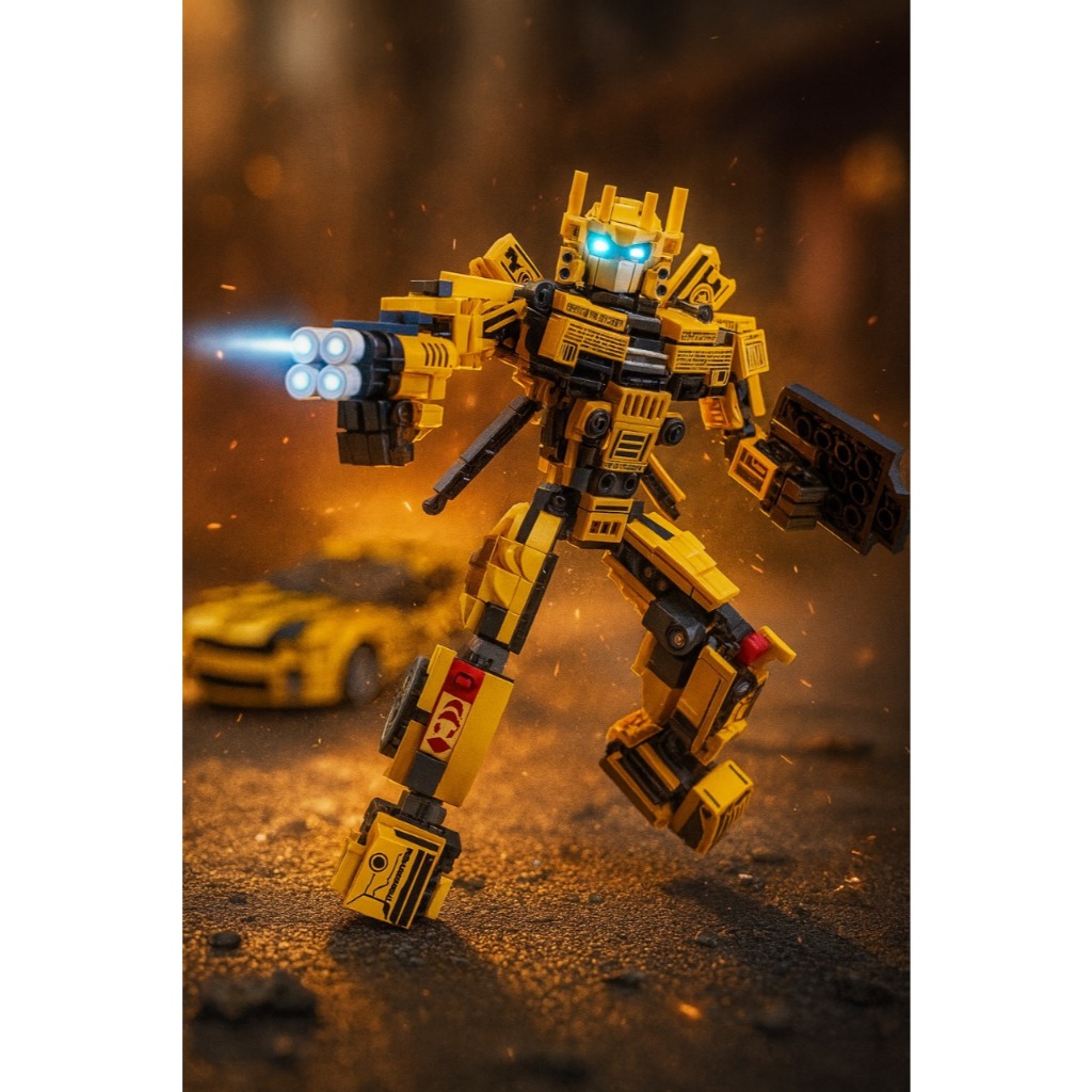 [TA] TC Mainan Koleksi Bricks Robot Transformer Optimus & Bumblebee 400++ Pcs