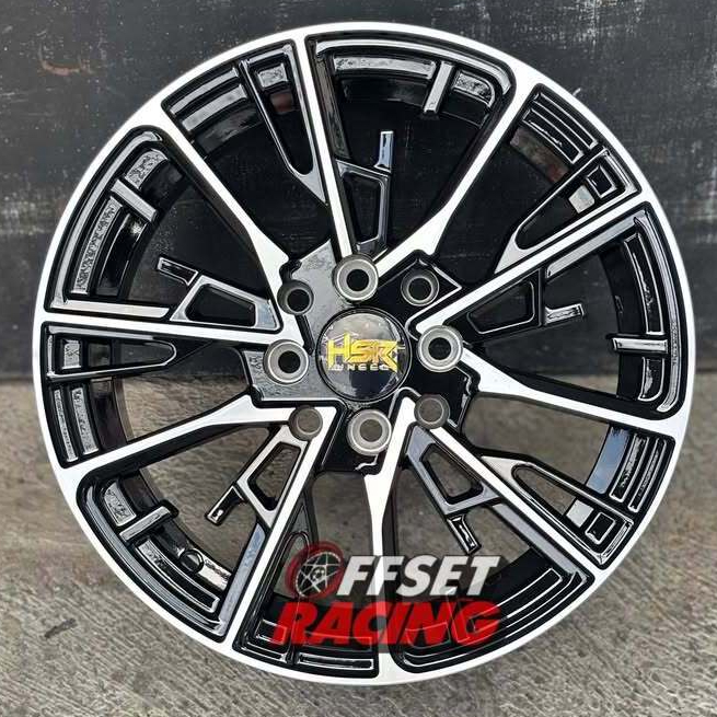Velg Mobil Ring 16 HSR BANUA Velg HSR R16 Lebar 7 Brio Agya Ayla Calya Mobilio Xenia