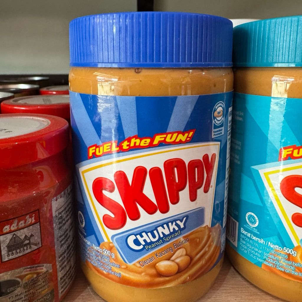 skippy chunky 500g / selai kacang skippy chunky 500gram