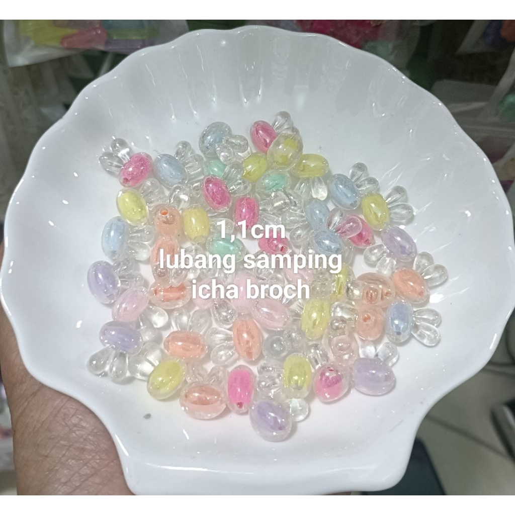 mute manik kelinci isi kilap AB ecer 50gram(a)