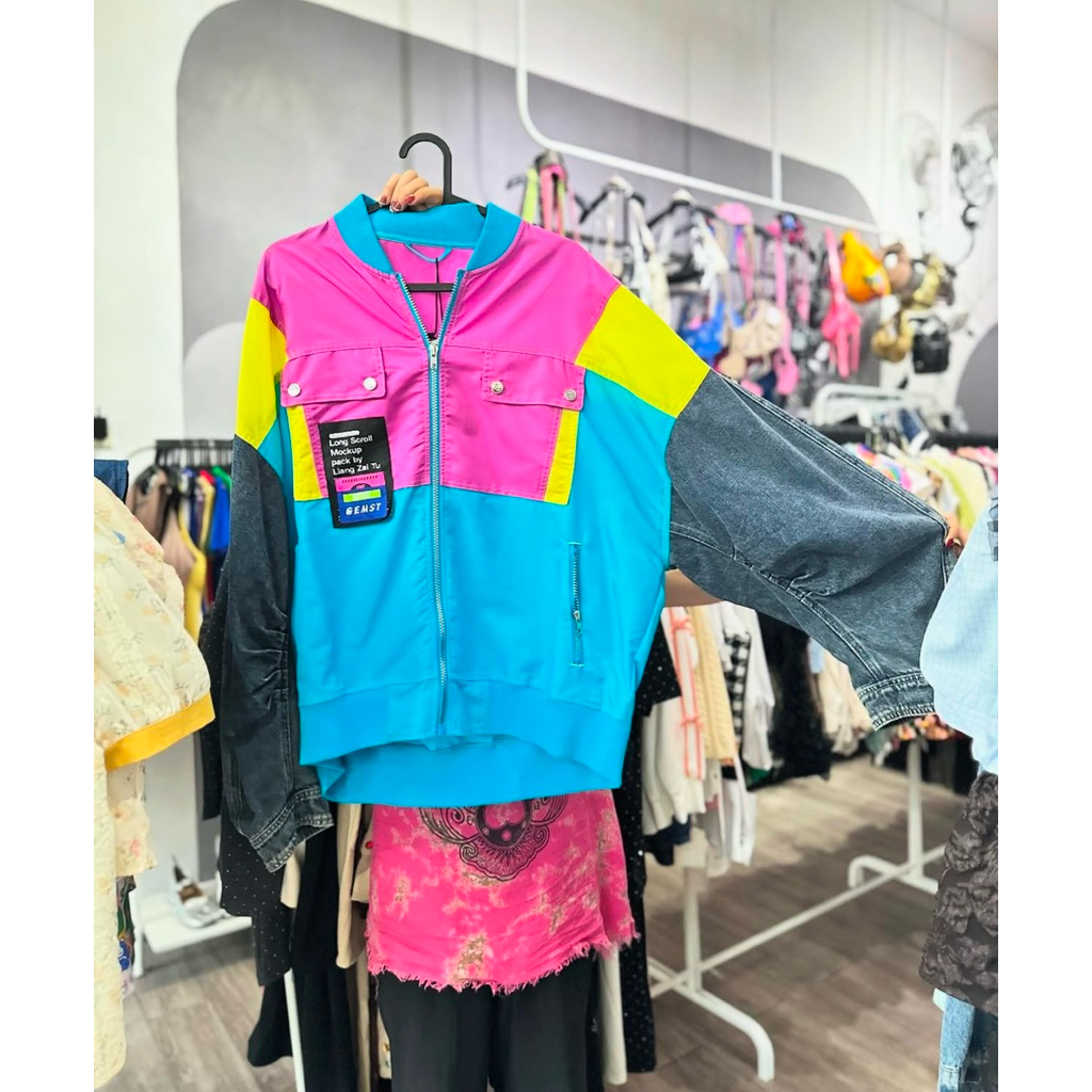 JAKET BAHAN PARASUT PREMIUM CHINA