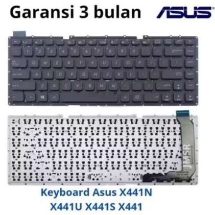 KEYBOARD LAPTOP ASUS VIVOBOOK X441 X441B X441BA X441M X441MA X441N - Hitam
