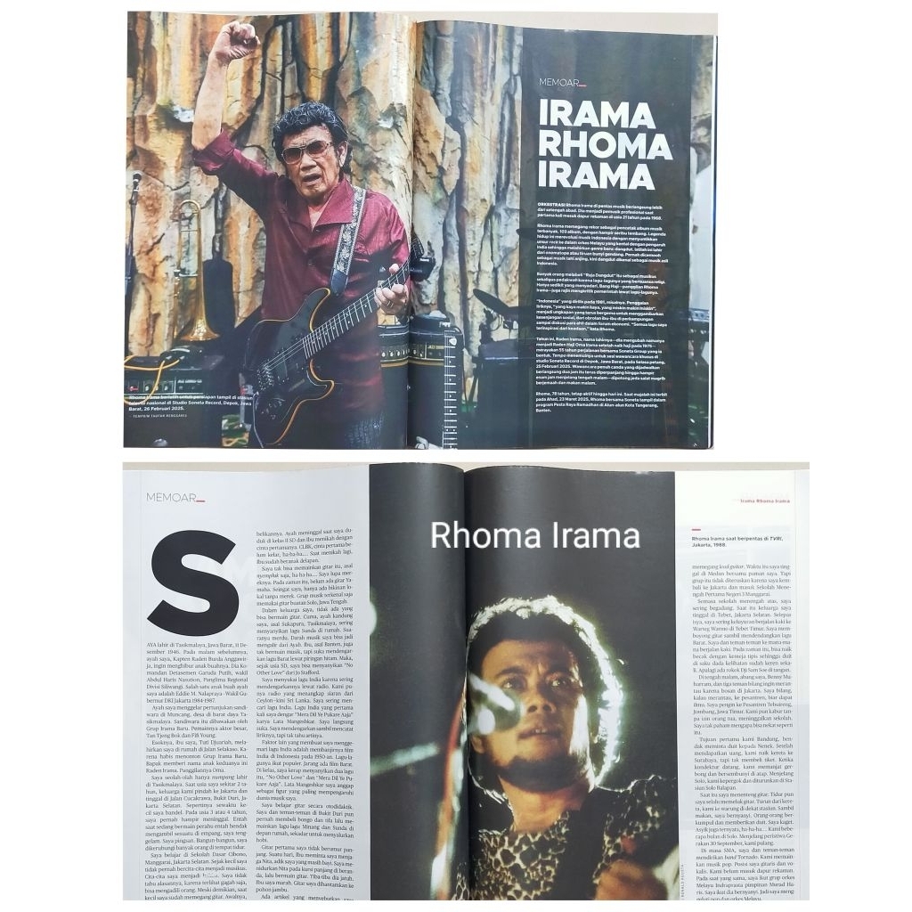 Majalah Tempo 24 Maret 2025 - Memoar Tempo : Irama Rhoma Irama