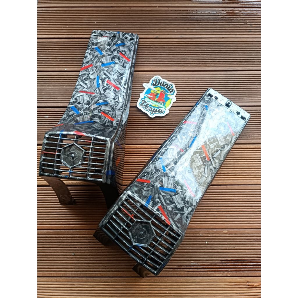 hidung vespa px motiif karbon.. hidung vespa px karbon wtp