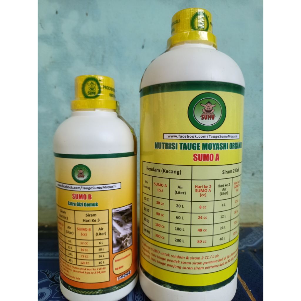 Obat tauge pupuk organik nutrisi sumo 8