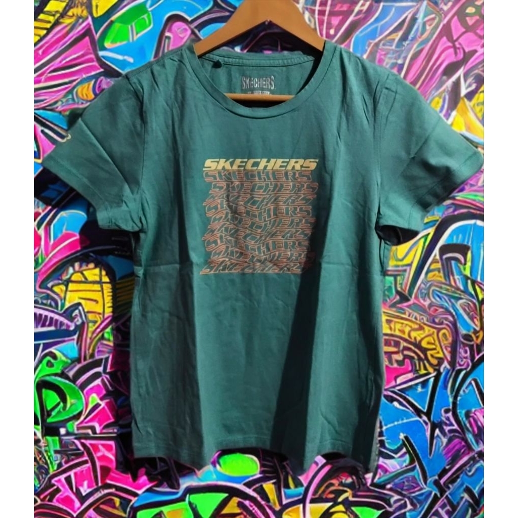 Kaos Wanita Skechers Original Preloved