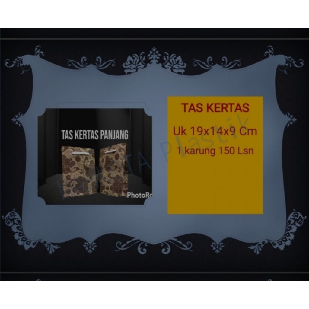 Tas Kertas Panjang /Tas Hajatan