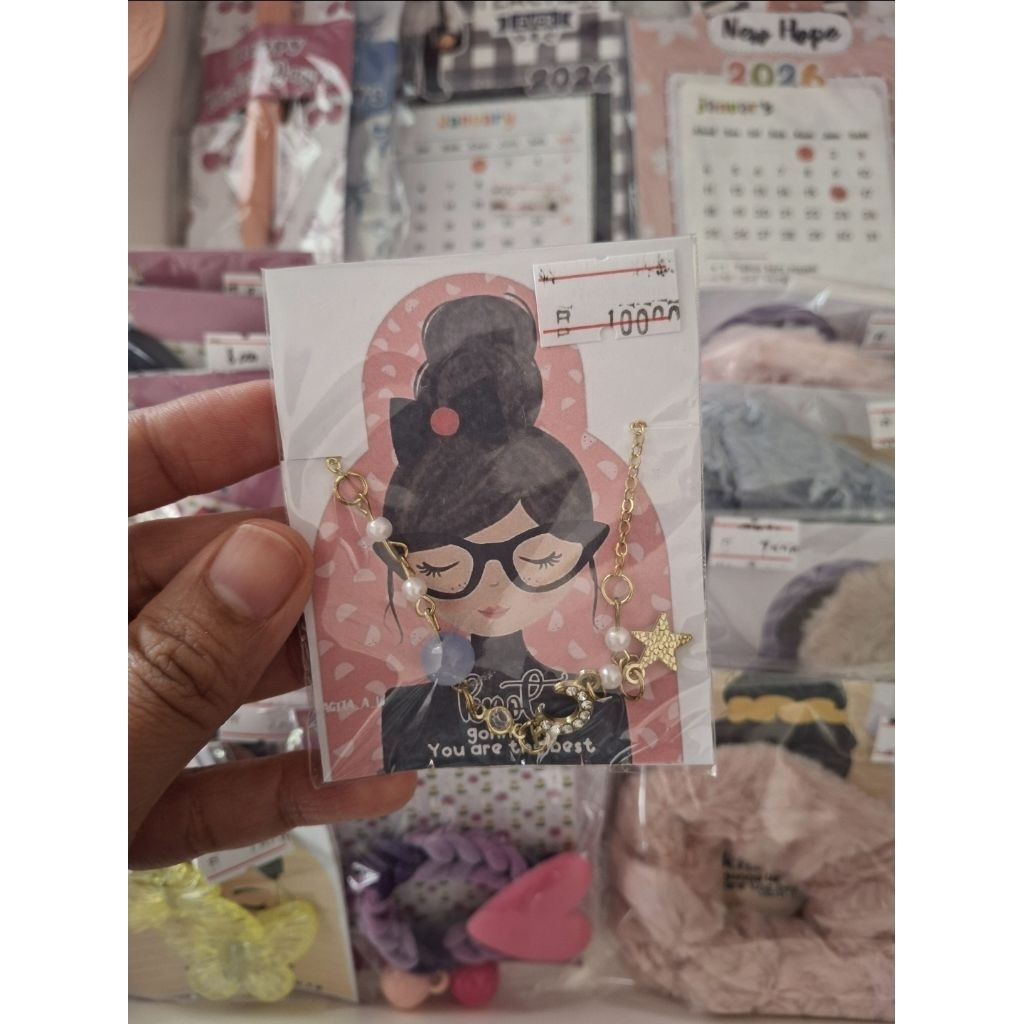 gelang bulan bintang