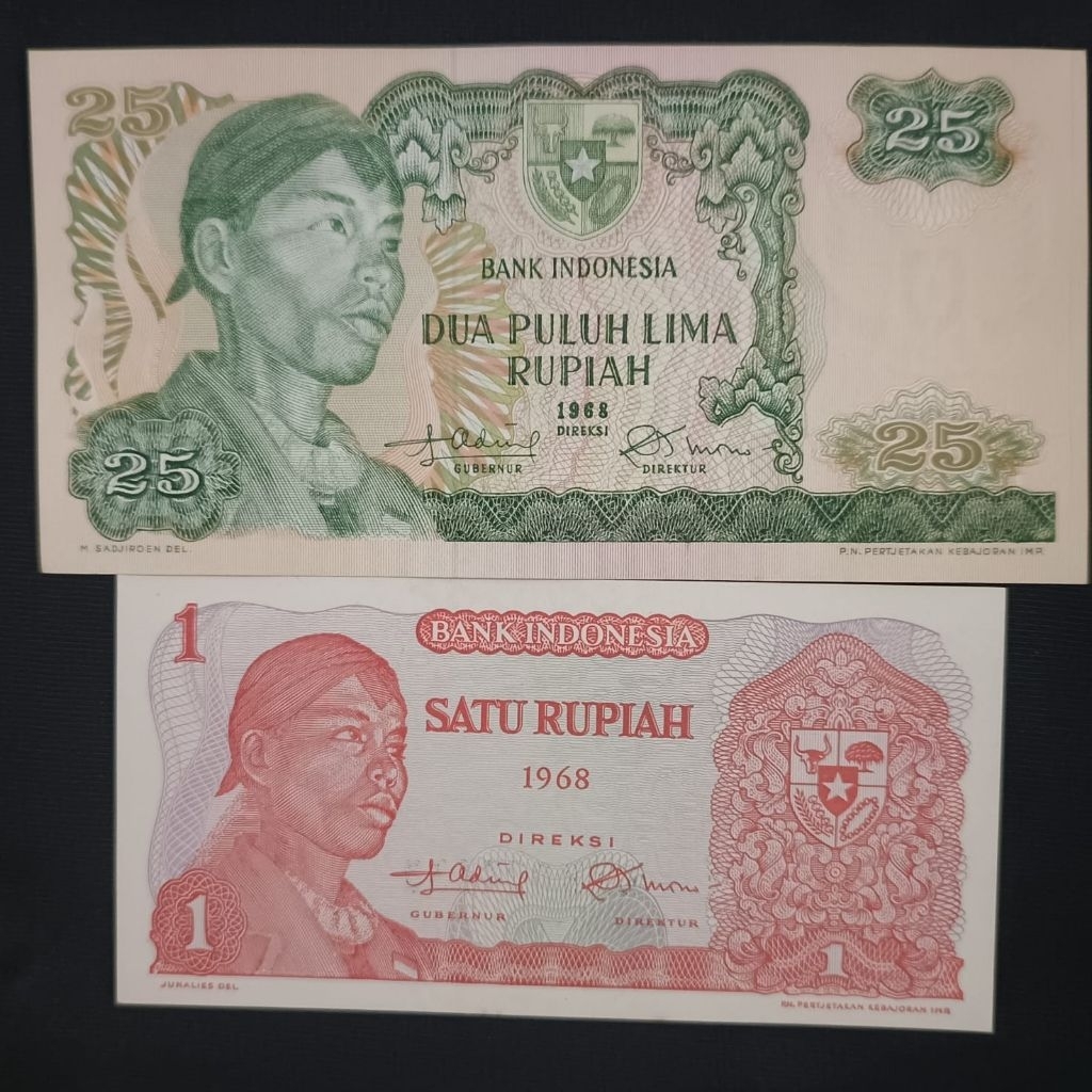 PAKET SET 26 RUPIAH & 25 RUPIAH  KONDISI GRESS/BARU UNC