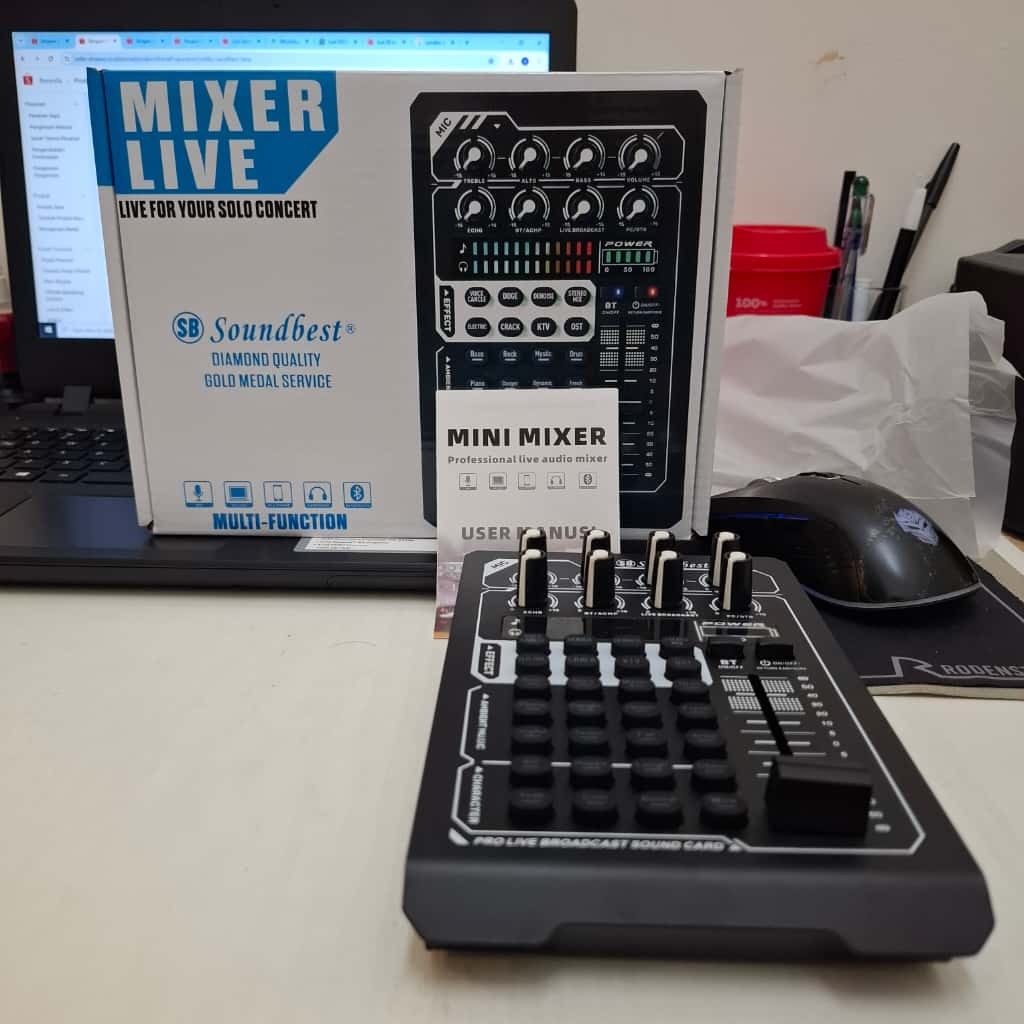 MIXER LIVE SOUNDBEST MINI MIXER SOUNDBEST V2