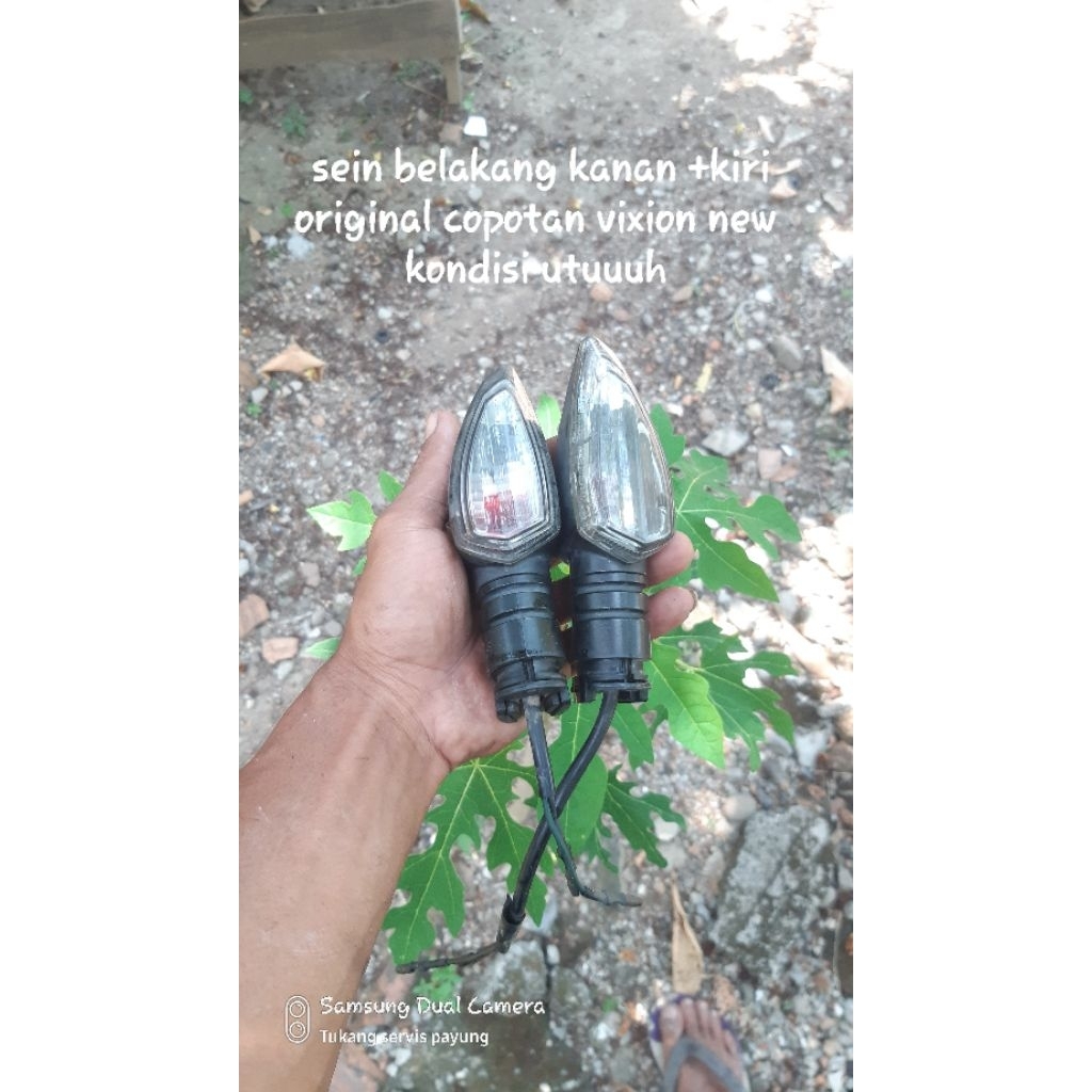 sein belakang original copotan vixion new kondisi utuh
