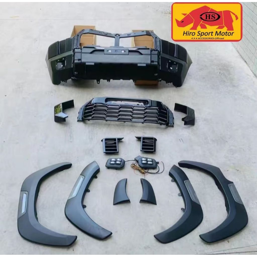 bodykit hilux revo upgrade hilux tundra (tanpa head lamp dan stop lamp)