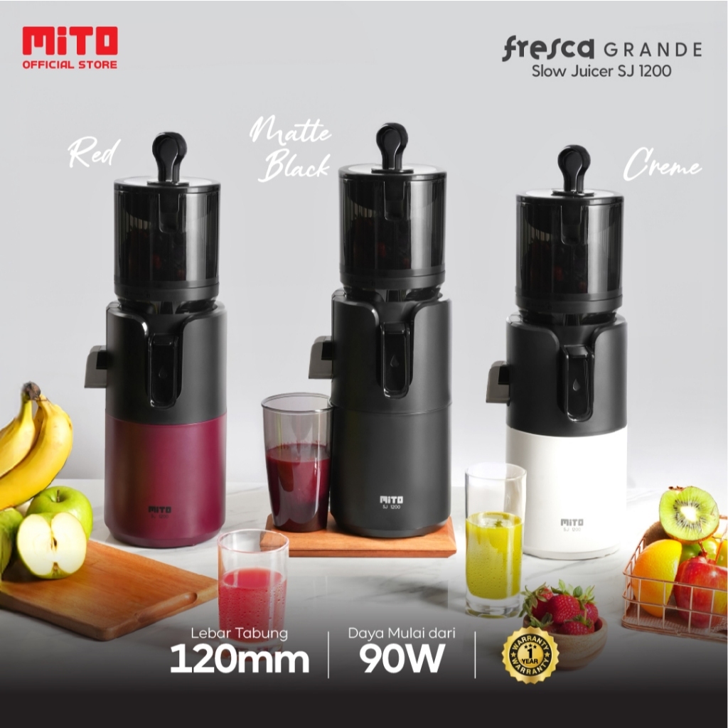 SLOW JUICER MITO SJ 1200 LOW WATT
