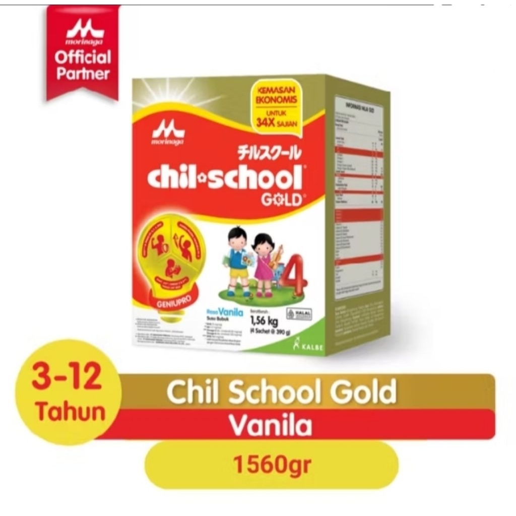 Morinaga Chil School 4 Vanilla exp 2027