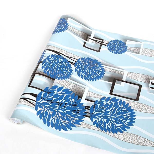 Paket 10 Roll Wallpaper Stiker Dinding - Anti air - Anti Jamur - Brand Sooku | KCT | Orange | GA+Pak