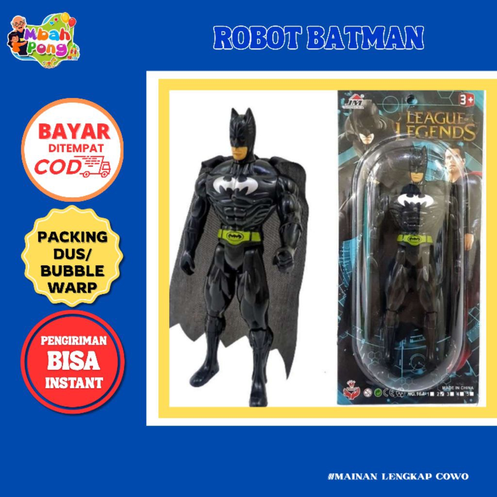 mainan robot batman anak,mainan robot batman
