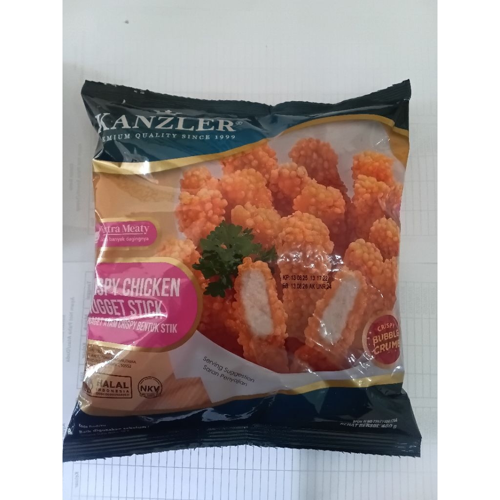 kanzler crispy chicken nugget stik