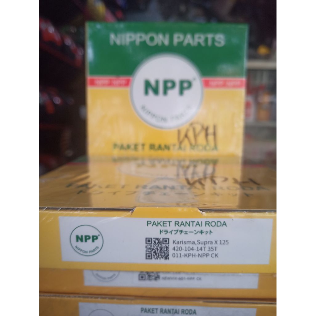 GEAR SET GEAR PAKET KARISMA KPH NPP ORIGINAL