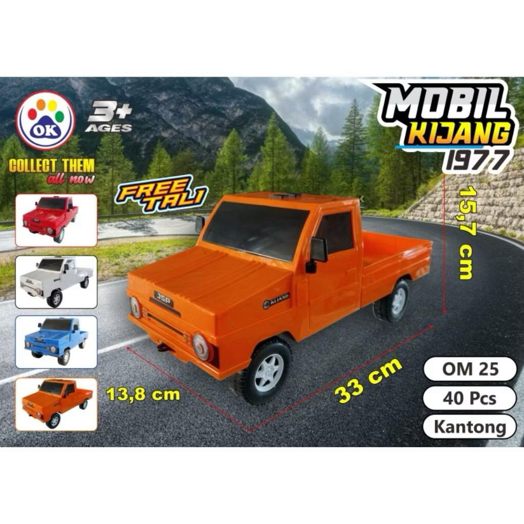TERBARU MAINAN MOBIL PICK UP KIJANG FREE TALI OM 25