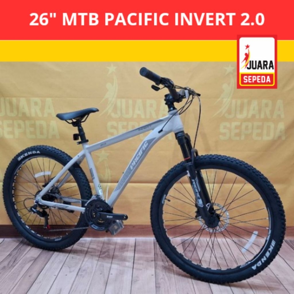 SEPEDA GUNUNG PACIFIC INVERT 2.0 ALLOY FRAME MTB 26