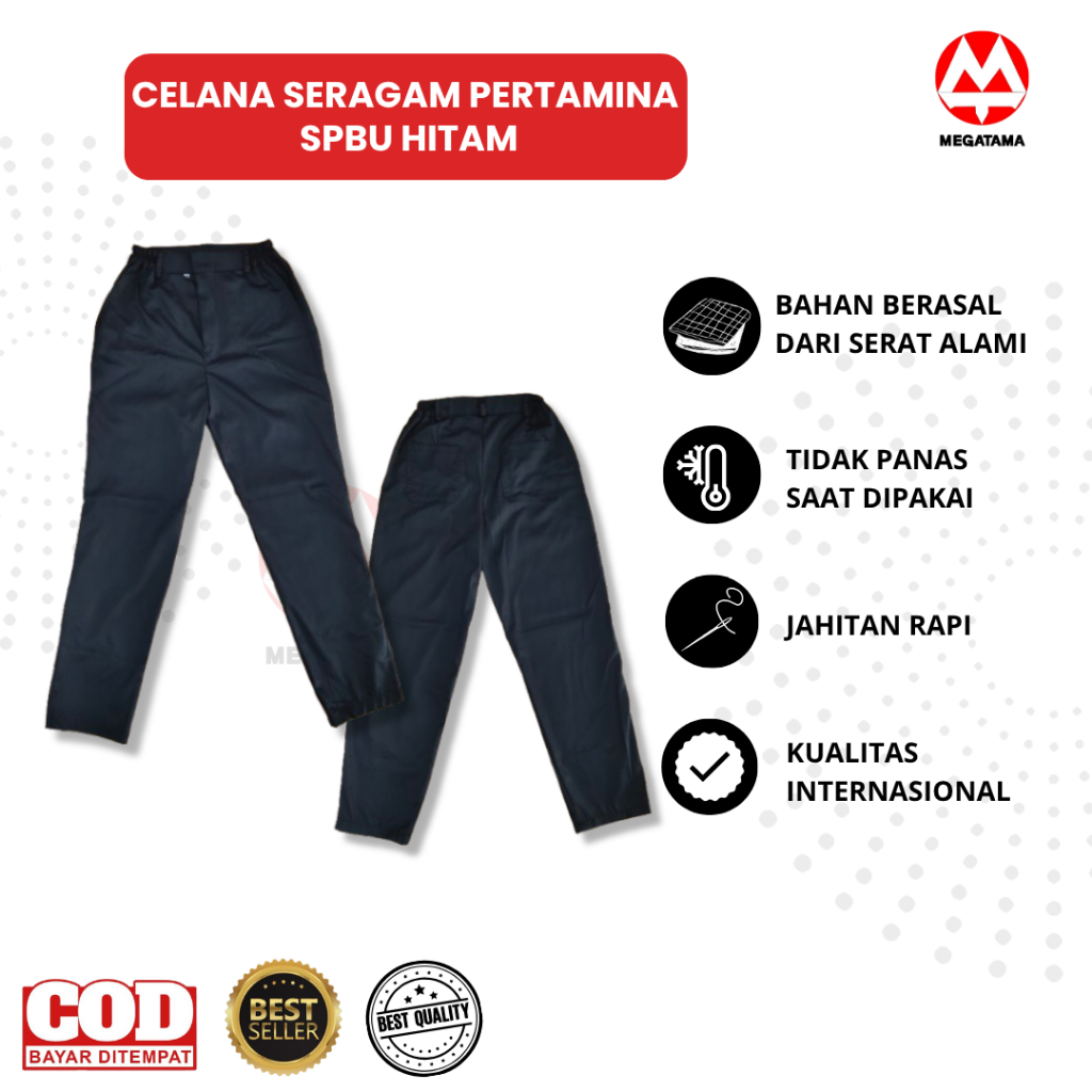 Celana Spbu | Seragam Spbu Operator | Baju Celana Spbu | Seragam Spbu Hitam | Seragam Pertamina | Ba