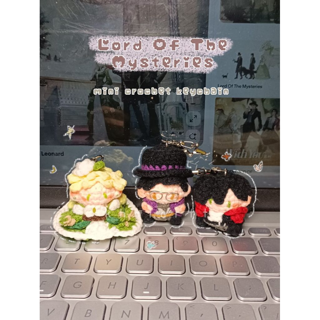 [khaiartt_] Gantungan Kunci Lord of The Mysteries | Crochet Keychain