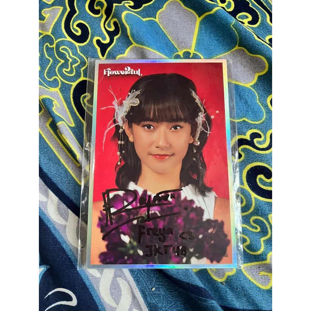 photoprint freya jkt48 flowerfull