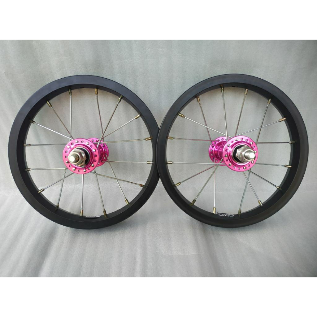 Wheelset Pushbike Bearing 12 inc Roda Pushbike