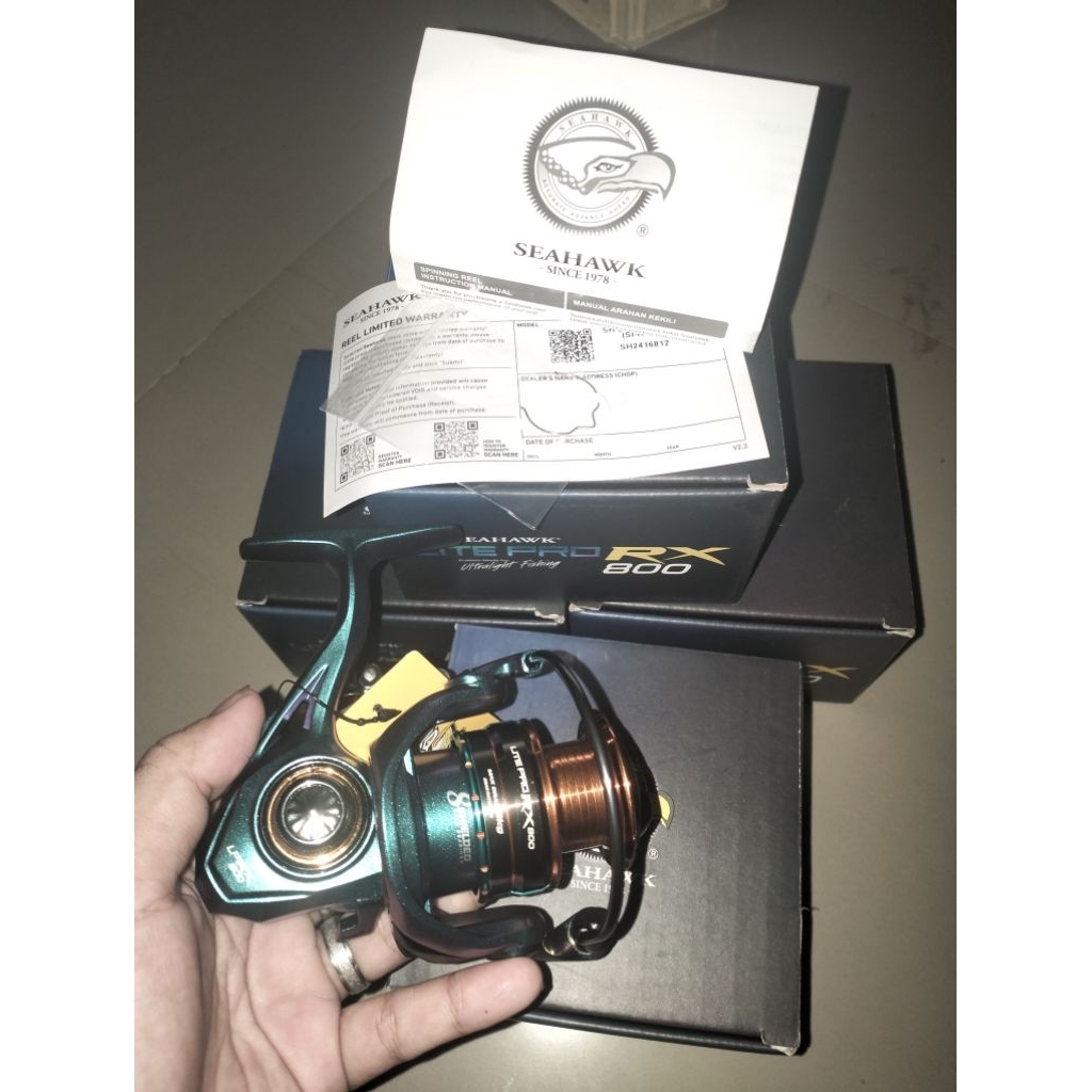 Reel Seahawk Lite Pro RX 800