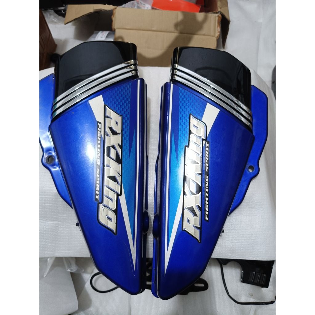 BOK SAMPING/COVER SIDE/BOK AKI RXKING ORIGINAL 2003 BIRU