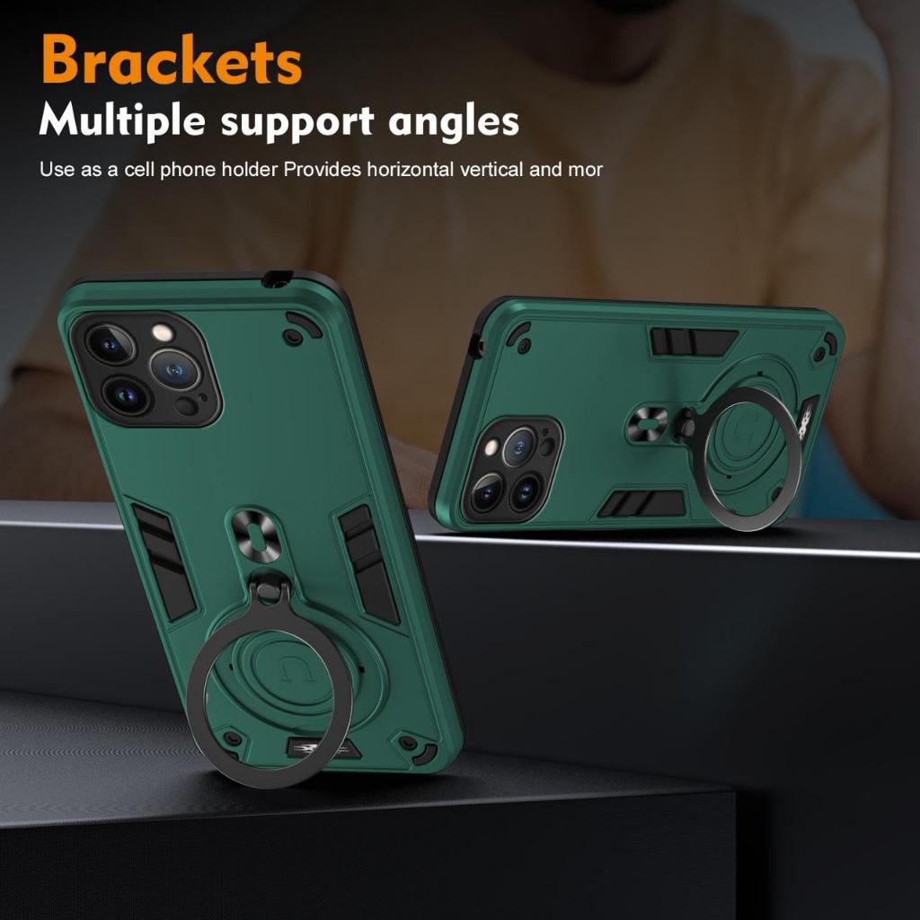 CASE IPHONE X IPHONE XR IPHONE XS MAX  CASING STANDING CASE RING PRO HARDCASE HP ROBOT NEW COVER