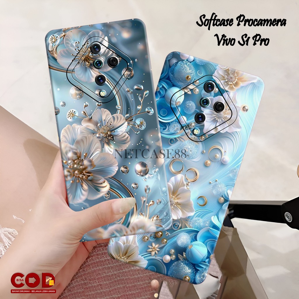 Cassing Hp Vivo S1 Pro - Vivo S1 - Vivo V20SE - V20 - V21E - V21 4G/5G - Kessing Procamera Lentur Fa