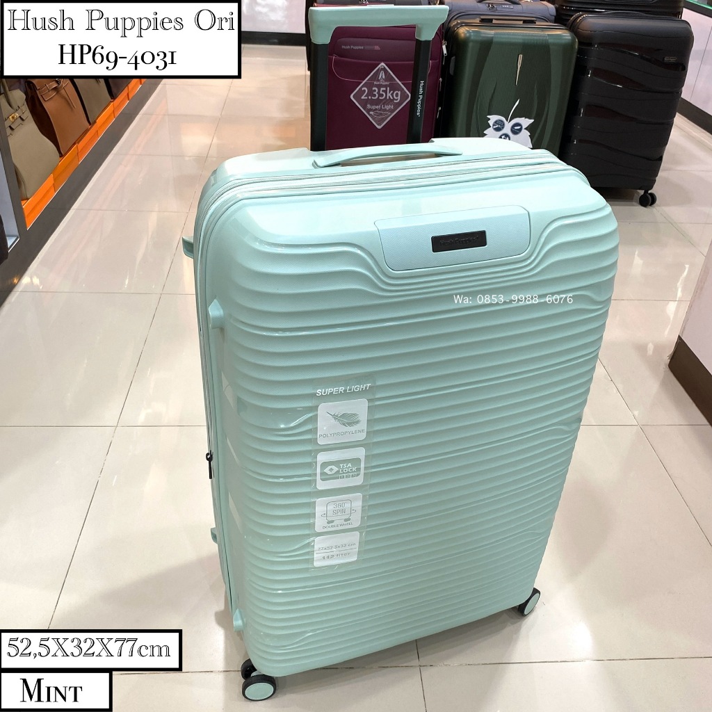 READY BATAM - Koper Hush Puppies Original Size 28 inch | Koper Batam