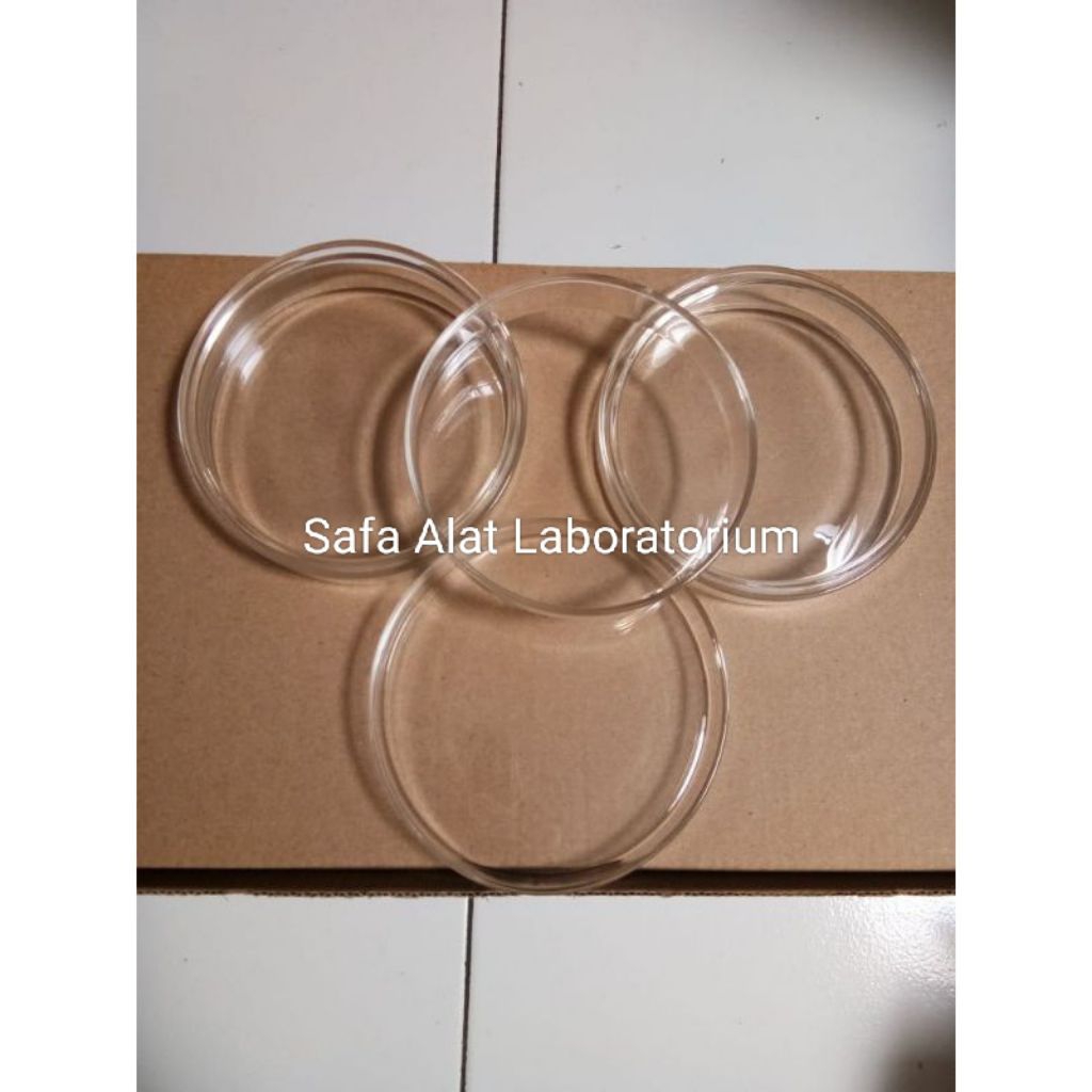 Cawan Petri Laboratorium Petridish Cawan Petri Kaca Gelas Petri Dish