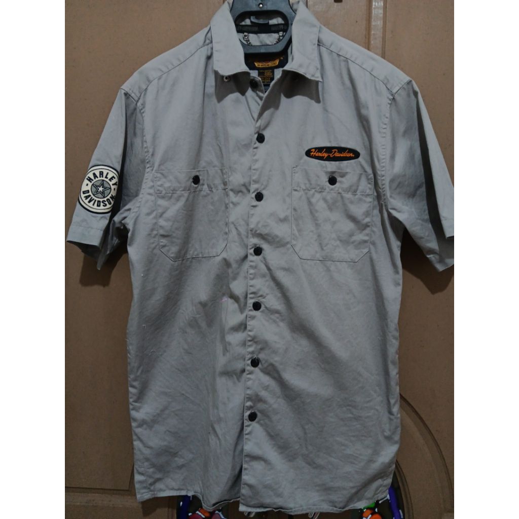 Kemeja Harley Davidson second