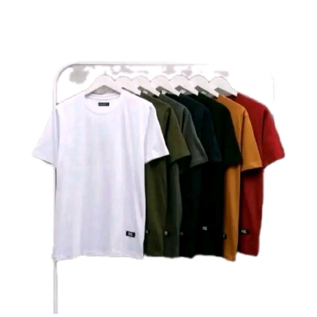 Kaos pria bahan katun tebal sablon za stick terbaru